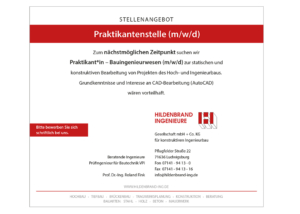 Stellenangebot