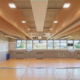 Innanansicht der 3-feldrigen Sporthalle am Lauerbäumle