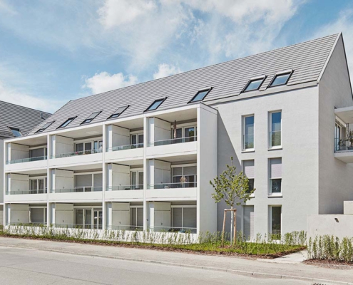 Ansicht Heinrich-Schweitzer-Strasse, Ludwigsburg